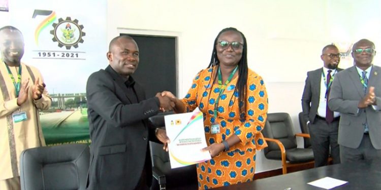 NSA signs MoU with KNUST to improve pitches  